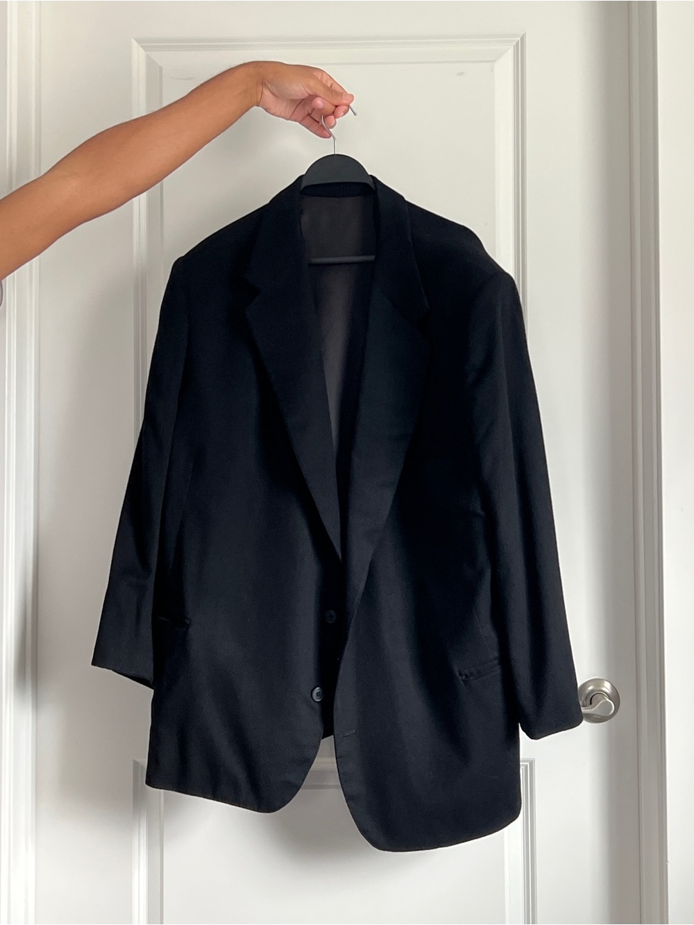 Cashmere Classic Black Men's Blazer